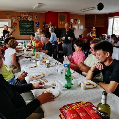 Au cours du repas