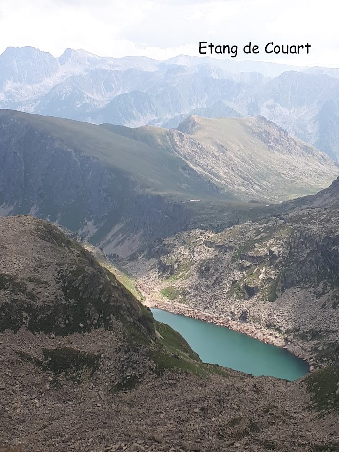 J2 - Etang de Couart depuis la porteille de Rulhe