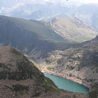 J2 - Etang de Couart depuis la porteille de Rulhe