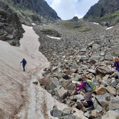 Plat des Peyres - Cirque de Coume d'Ose - Collada de Jan - Pic de Mil-Menut