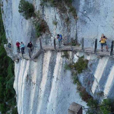 Passerelles du Congost Mont Rebei