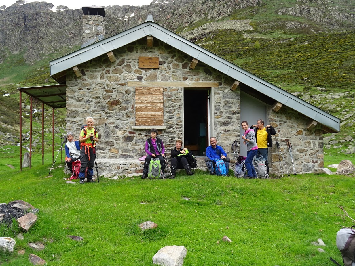 Cabane de Prat Redoun objectif de la sortie