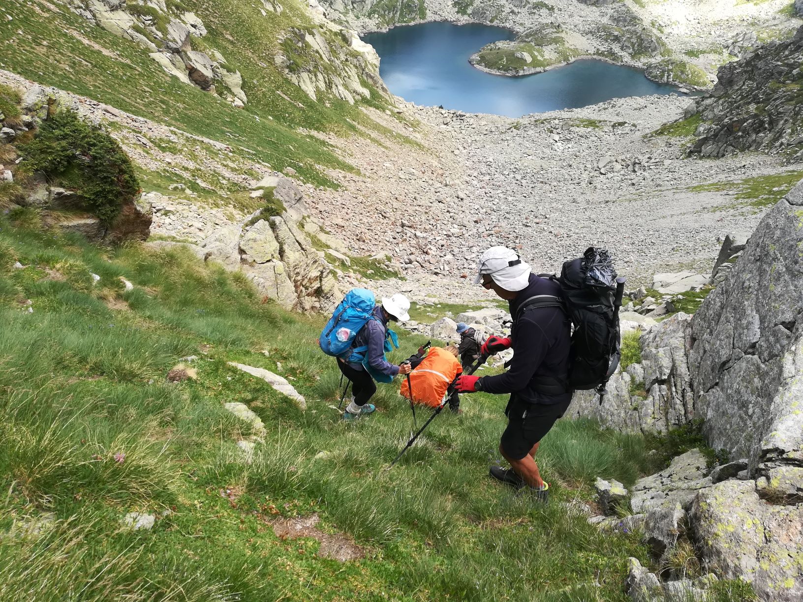 J1 - Couloir de descente de Joclar