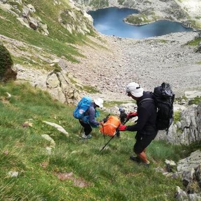 J1 - Couloir de descente de Joclar