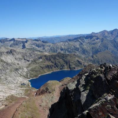 Lac de Certescans depuis le Pic